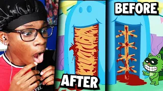 I Reacted To HAPPY TREE FRIENDS for the FIRST TIME...