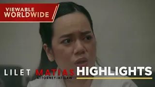 Lilet Matias, Attorney-At-Law: The conflicted lawyer is stuck! (Episode 56)