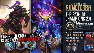 THIS Jax BUILD is INSANELY OVERPOWERED! | 4 Star Adventure vs Aurelion Sol | Path of Champions 2.0