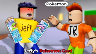 SML ROBLOX: Jeffy's Pokemon Card ! ROBLOX Brookhaven 🏡RP - Funny Moments