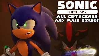 Sonic Omens all Cutscenes and Stages (Full Playthrough)