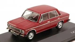 Lada 1600 VAZ 2106 1984 Modelcar in 1/43 Whitebox