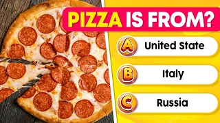🍕 Guess the Country by its Food 🍔😋 | Country Quiz
