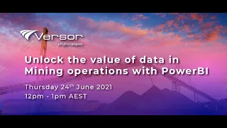 Unlock the value of data in Mining operations with Power BI