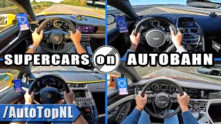 BEST of SUPERCARS on AUTOBAHN #4 [NO SPEED LIMIT] by AutoTopNL