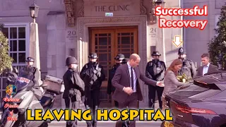 Congratulations on Princess' Recovery! Catherine SPOTTED LEAVING HOSPITAL After 14 Day Surgery
