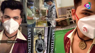 Aladdin Naam Toh Suna Hoga Actor Siddharth Nigam Share 1st Day Shoot After Quarantine..