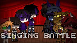 || FNAF 4 vs AFTONS || SINGING BATTLE || Includes SOME voice acting ||