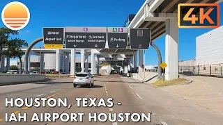 Houston, Texas to IAH Houston Airport! Drive with me!