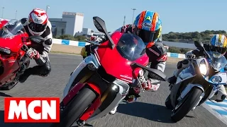 2015 Yamaha R1 better than BMW S1000RR and rivals? | Group Test | Motorcyclenews.com