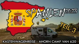 Kastenwagen Camping - Spanien 2023 /  Teil 3