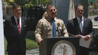 Orange County officials provide an update after SoCal couple charged in Aiden Leos killing