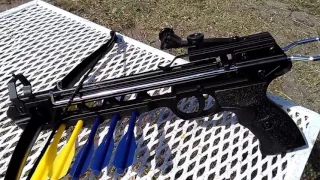 Crossbow Pistol 50lb MK-A2/5PL (Review/Shooting)