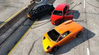 GTA 5 Realistic Car Crashes - Mod Showcase