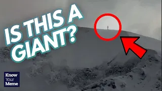 Man Goes Viral After Posting Video of an Alleged Giant In Canada