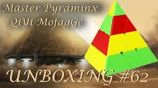 Unboxing №62 Master Pyraminx QiYi MoFangGe | Pyraminx 4x4