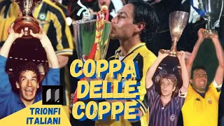 Coppa delle Coppe: trionfi italiani e CLAMOROSE sorprese europee