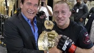 UFC 167: entrevista con Arnold Schwarzenegger
