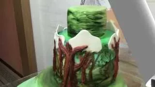 Заключительная серия о торте Буратино (cake Buratino)