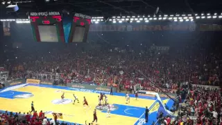 Eurocup Final Galatasaray - Strasbourg (78-67) Maç Başı Üçlü