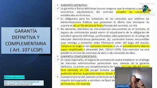 11. Art 106 a 114: RESUMEN Ley contrato 9 2017 (LCSP)para opositores