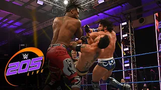 Isaiah “Swerve” Scott & Tony Nese vs. Joaquin Wilde & Raul Mendoza: 205 Live, July 31, 2020