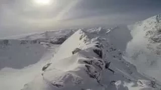 Ben Nevis via CMD Arete with Full Winter Garb