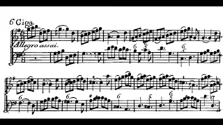 M.  Blavet, Sonata I livre III Gigue for flute and bass