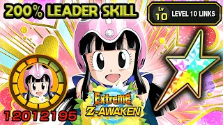 200% LEADER SKILL! 100% EZA PHY CHICHI LEVEL 10 LINKS! Dragon Ball Z Dokkan Battle