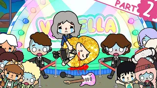 My Golden Hair Daughter Died In Her Concert Because of Antifan (Part 2)  Sad Story  Toca Life Story