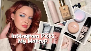 Instagram Picks My Makeup!!! 👀 | Julia Adams