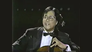 Yo-Yo Ma plays Tchaikovsky and Saint-Saëns (19 January 1989)