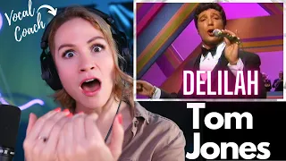 Tom Jones Delilah  | Vocal Coach Reaction!