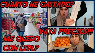 🤯SÚPER COMPRA LIDL//COMPARATIVA CON MERCADONA😱//CUAL MAS ECONÓMICO💶❓