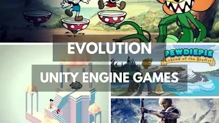 Evolution of Unity Engine Games 2008-2018