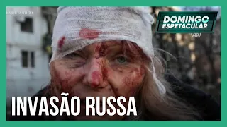 Os enviados especiais da Record TV à Ucrânia acompanham de perto a invasão russa