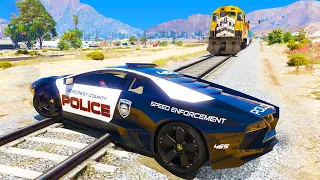 GTA 5 Super Police Cars * Stealing and Collecting Police Vehicles in GTA 5