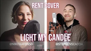 Light My Candle - RENT (cover by Stephen Scaccia & Nikita Afonso)