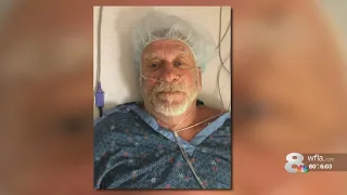 Doctor saves man's life after flesh-eating bacteria attacked his buttocks.