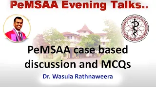 PeMSAA Lecture series | 2021.11.03 | Dr. Wasula Rathnaweera