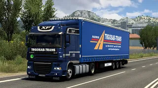 ETS2 | West Balkans Macedonia | Skopje - Ohrid | Daf XF 105 Low Deck Krone Megaliner TRGOSAB-TRANS