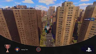 Hang Ten Trophy - 30 Air Tricks in a Row. (Spiderman 2)