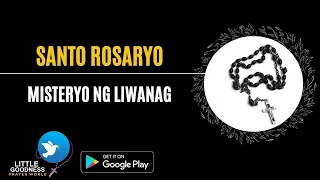 SANTO ROSARYO-Misteryo ng Liwanag |HOLY ROSARY IN FILIPINO-Luminous  Mysteries|Thursday Rosary