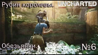 Третий символ топор Шивы. Обезьянки. Браслет рубин королевы. Uncharted: The Lost Legacy. №6