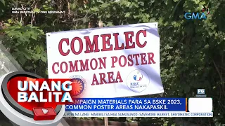 COMELEC: Campaign materials para sa BSKE 2023, dapat sa common poster areas nakapaskil | UB