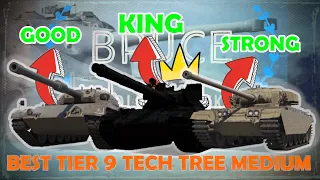 Best tier 9 tech tree medium tank | WoT with BRUCE | World of Tanks Review and Gameplay
