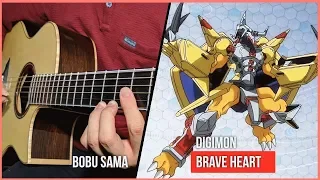 「Brave Heart」Digimon Adventures | デジモン OST - Fingerstyle Guitar Cover