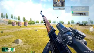 FPP Dragunov Gameplay Erangel MAX Graphics | NEW STATE MOBILE