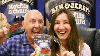 Ben and Jerry's Netflix & Chill'd Ice Cream Taste Test