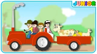 The Farmer in the Dell Nursery Rhyme | Kids Songs & Baby Rhymes By Nursery Rhymes Junior